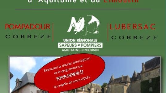 40ème CONGRES RÉGIONAL DES SAPEURS POMPIERS AQUITAINE LIMOUSIN