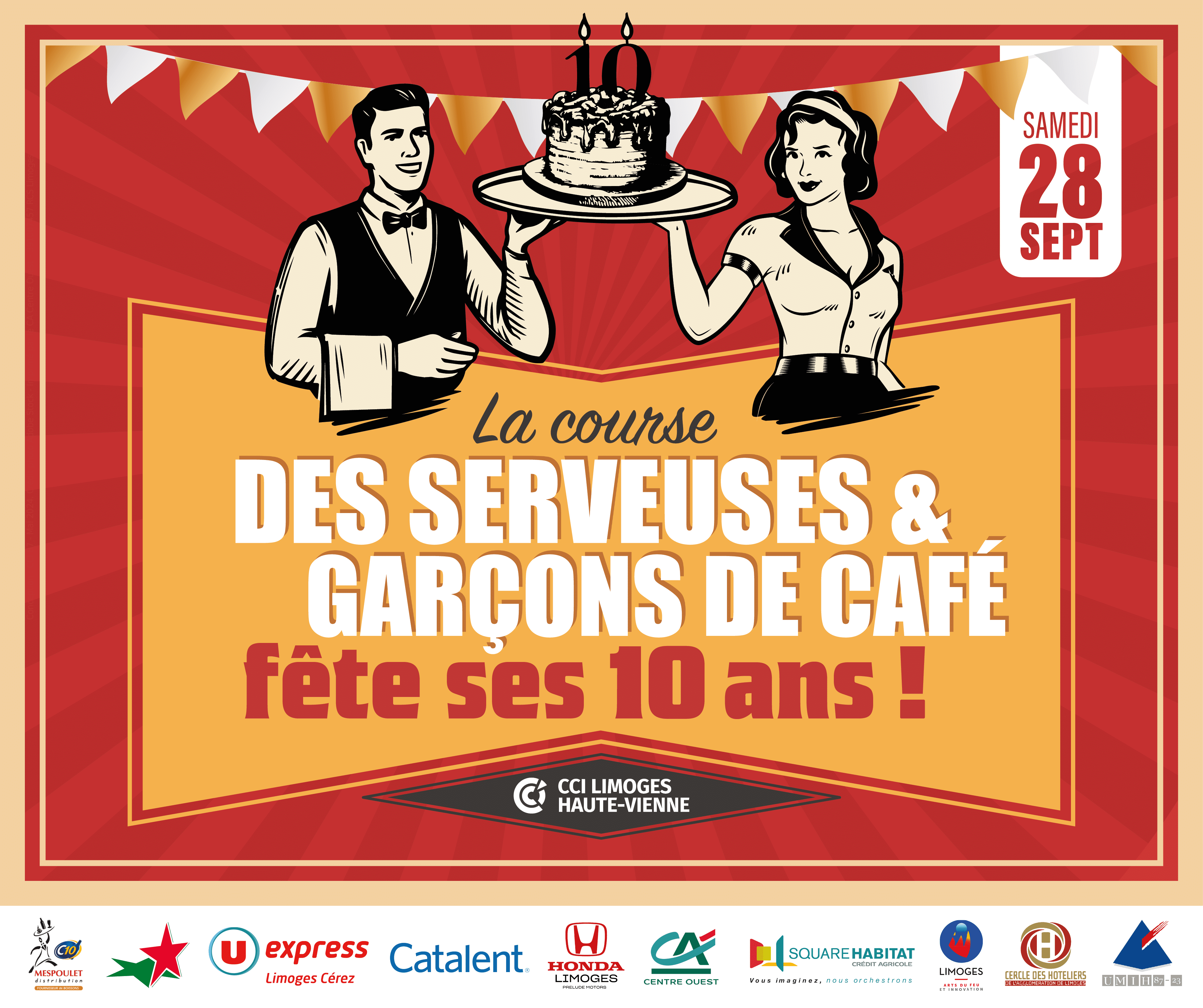 Cafe Course Laval La course des serveuses et garçons de café